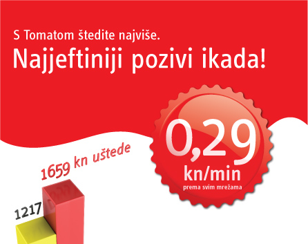 Najni�a cijena poziva ikada!
